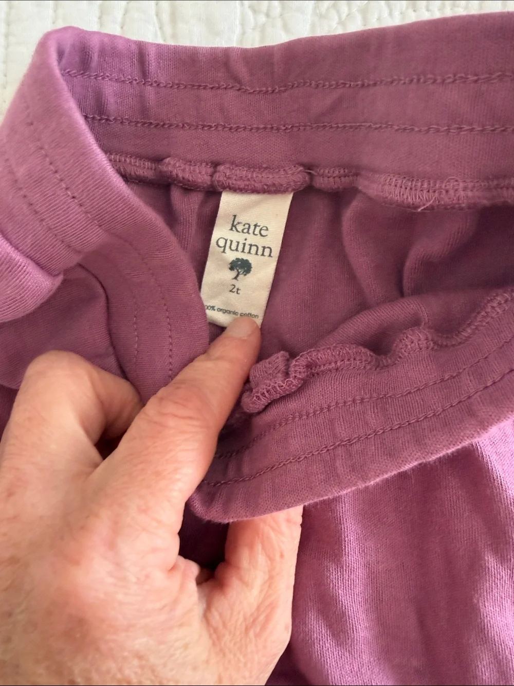 Kate Quinn pink outfit